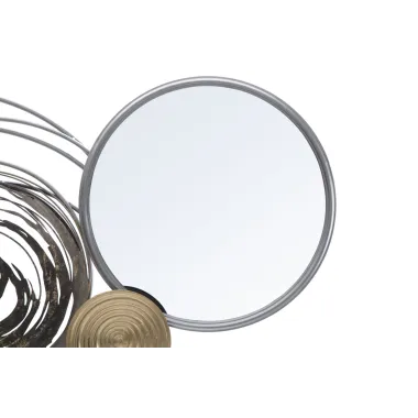 Panel żelazny z lustrem etnicznym 90x9,5x101,5 cm